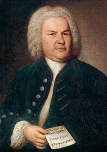 portrait of composer Bach